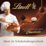 Lindt Schokolade - Golfballen | 110 G| Drei Golfbal Aus Lindt Vollmilch-Schokolade Met Nougatcremefüllung en Waffelstückchen | Pralinnengeschenk | Cadeau voor golfer | Schokoladengeschenk Naty Shop
