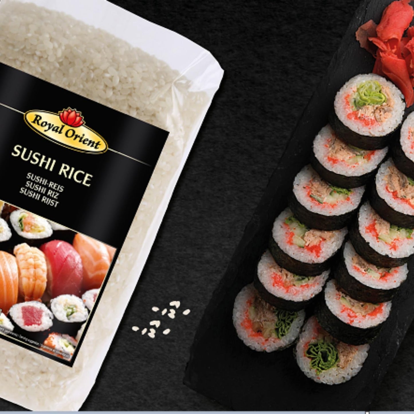 Royal Orient - Rijst voor Sushi - (1 X 1 KG)