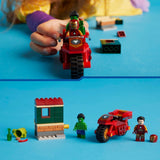 LEGO Marvel Iron Man met fiets en Hulk, superheldenbouwspeelgoed voor kinderen, verzamelset met fiets en minifiguren, cadeau voor meisjes en jongens vanaf 4 jaar 76287 Bouwsets Besuche in LEGO-Store