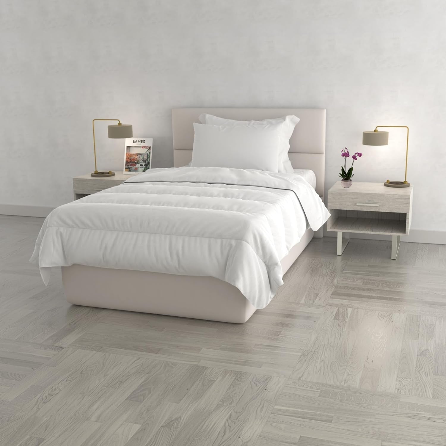 Prestige Quilt Made in Italy, zomer, wit, 250 X 200 Cm Quilts en quilts Naty Shop Wit 200 X 200 Cm