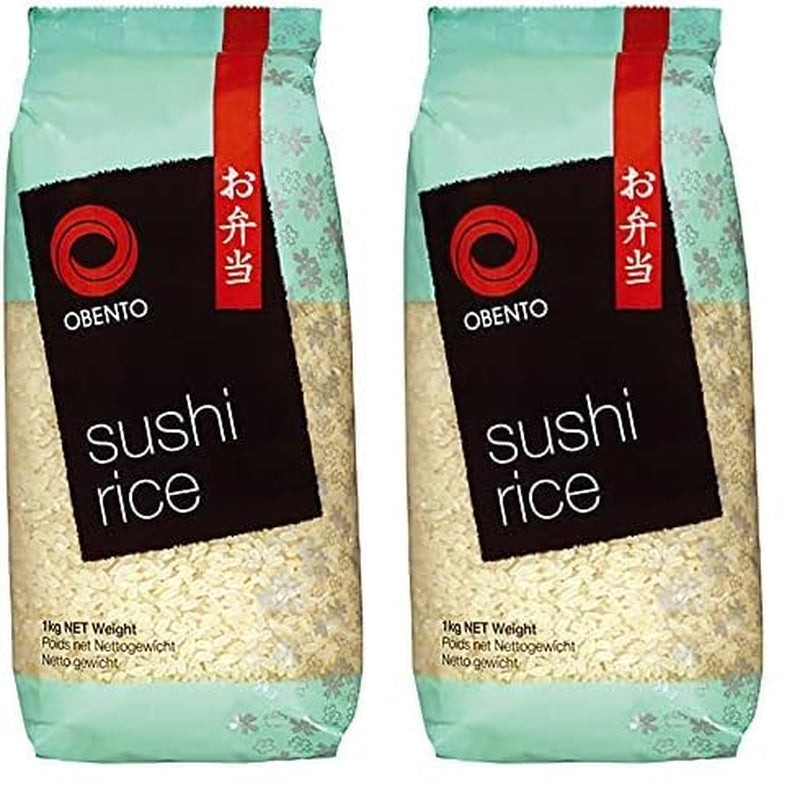 Sushirijst, kleefrijst voor noribroodjes en andere Japanse sushispecialiteiten, 1 kg (1 pak)