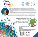 Ravensburger Puzzel 17170 Cirkel van kleuren - Oceaan & Onderzeeër Puzzel 500 stukjes Puzzel Naty Shop
