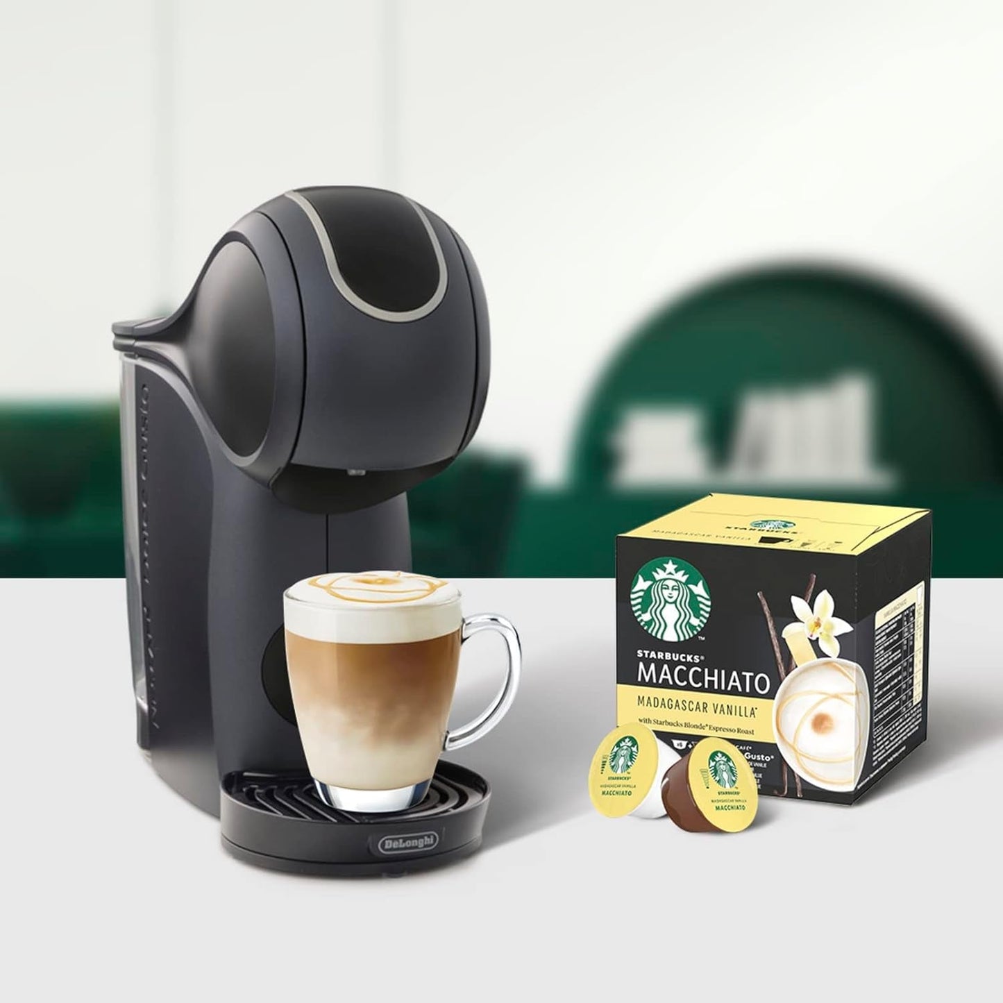 STARBUCKS Probierset, White Cup Variety Pack van Nescafé Dolce Gusto Kaffeekapseln & Vanilla Macchiato van Nescafé Dolce Gusto Kaffeekapseln 6 x 12 (72 Kapseln, 36 Portionen)