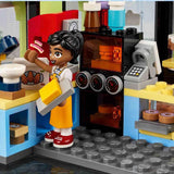 LEGO Friends Heartlake City Café, kinderspeelgoed, speelgoedbakkerij, cadeau-idee voor meisjes en jongens vanaf 6 jaar, set van 3 speelfiguren en hondenfiguur 42618 Bouwsets Besuche in LEGO-Store