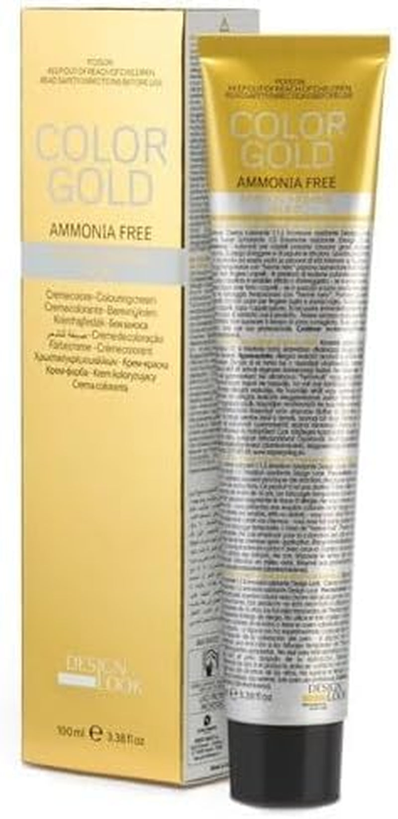 - Kleurcrème Color Gold 7.0 Blond - 100 ml - Professionele haarverf met grijze coating Naty Shop haarverf 7,0 kg 100 Ml (1 pakje)
