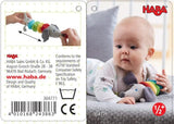 HABA 304771 - Rammelaar teckelfiguur, stoffen babyspeelgoed met rammelaarmotor, speelgoed vanaf 6 maanden Speelgoed Bebe Naty Shop