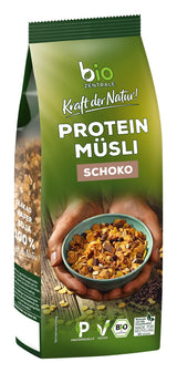 Biozentrale pure eiwitmuesli - 375g - Biologisch met honing - Als ontbijtgranen of als tussendoortje
