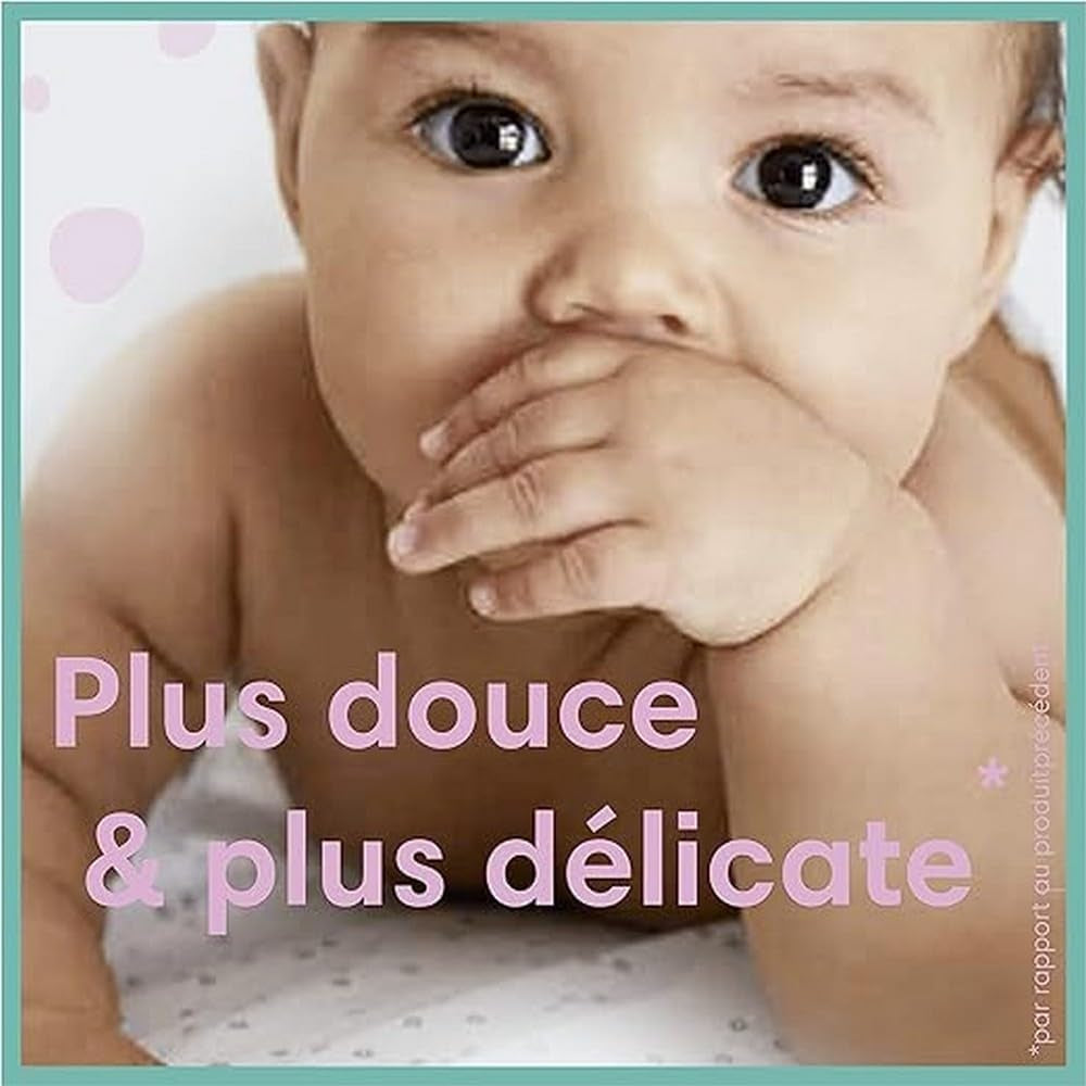 Pampers Sensitive babydoekjes, 624 doekjes (12 x 52), ongeparfumeerd, voor zachte, milde reiniging (pak van 2)