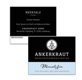 Ankerkraut Meersalz fijn, reines Salz zum kochen und würzen, 170g in korkenglas