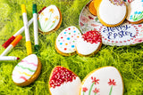 RUF Voedselkleurstiften Set van 8 veilige voedselkleurstiften voor het schilderen en schrijven op fondant en dergelijke Suikerstiften met elk 2 punten