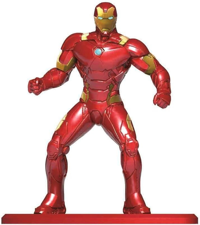 Jada Toys 253221016 - Marvel Nanofigures Blind Pack - Metalen Marvel verzamelfiguren in blind pack, 4 cm, 3 jaar en ouder, willekeurige selectie, zwarte actiefiguren Naty Shop