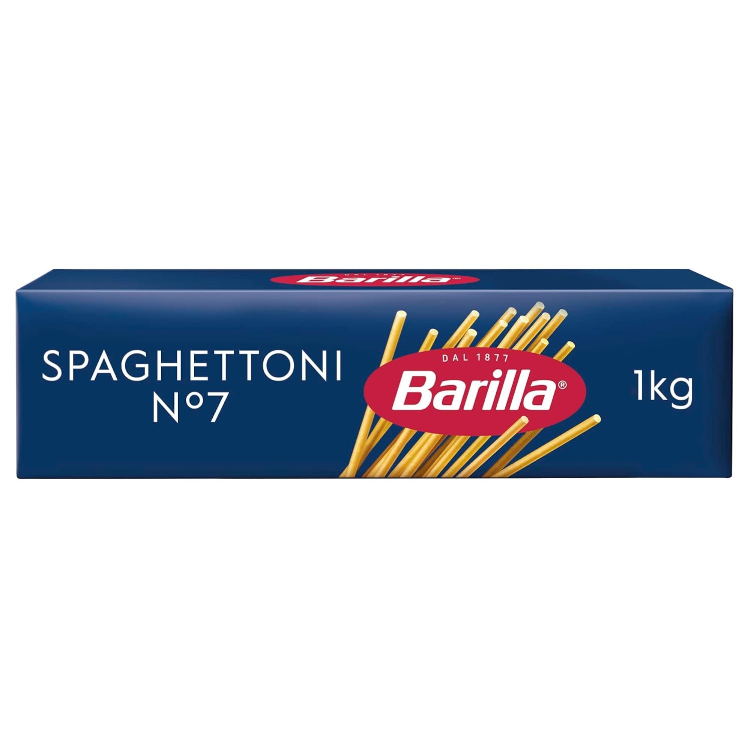 Barilla Pasta Klassische Spaghetti n.5 aus hoogwaardige Hartweizen immer al dente, (1 x 500 g), smaakloos