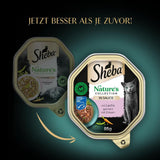 SHEBA Natvoer voor katten, Nature's Collection in zalmsaus, 2 x 11 x 85 g