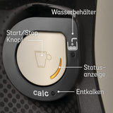 Bosch Tassimo Happy Friendly TAS107E Capsule-espressomachine, 70+ dranken, geschikt voor alle kopjes, auto-stop, duurzaam, perfecte dosering, ruimtebesparend, 1400W, crème/zwart
