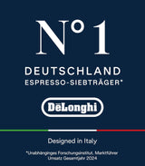 De'Longhi La Specialista Arte EC9155.MB portafilter espressomachine met molen, 8 maalstanden, 15 bar druk, 3 temperatuurstanden, melkopschuimer, 1550W, 1,7L tank, RVS/zwart, inclusief barista kit