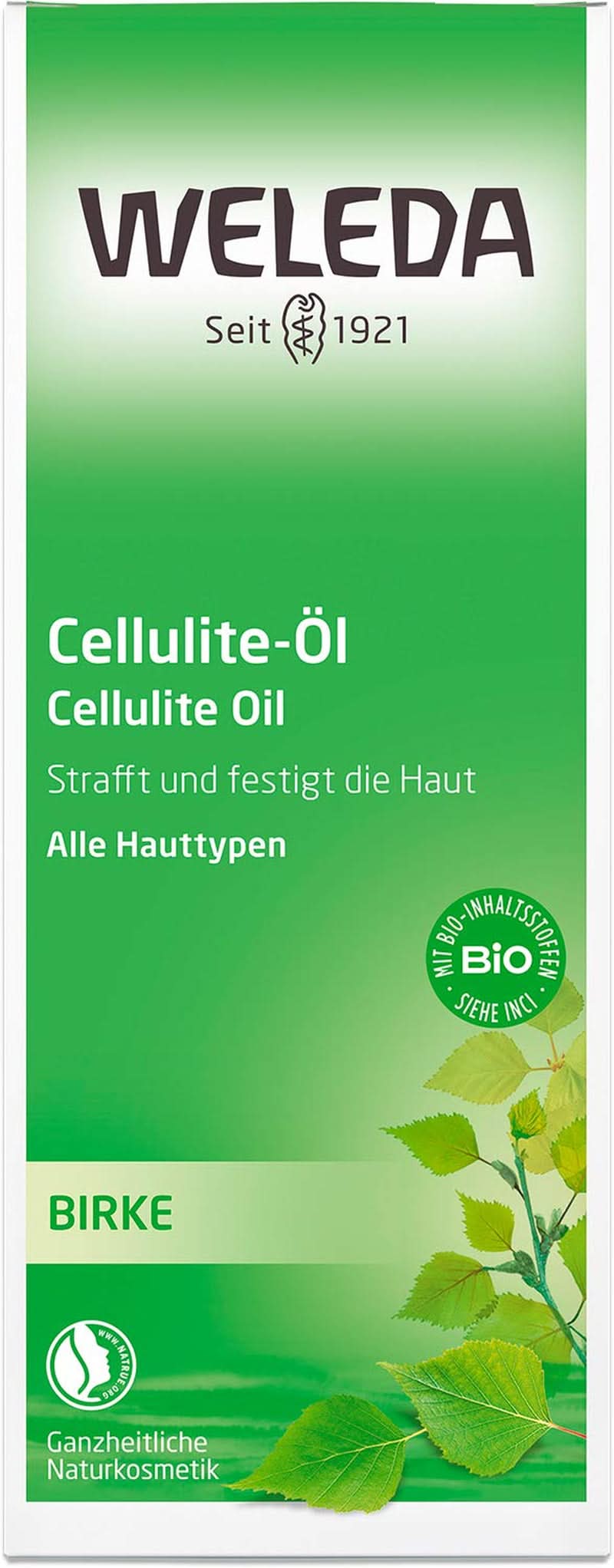 WELEDA Bio, Lichaamsolie met jojoba-olie, versterkt de huid en activeert de huidstofwisseling, 100 ml Douche en bad Naty Shop