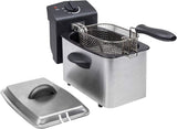 Tristar RVS friteuse - Met 2 liter inhoud, koudezonefunctie en regelbare thermostaat tot 190°C, FR-6919, zilver Apparaten Naty Shop