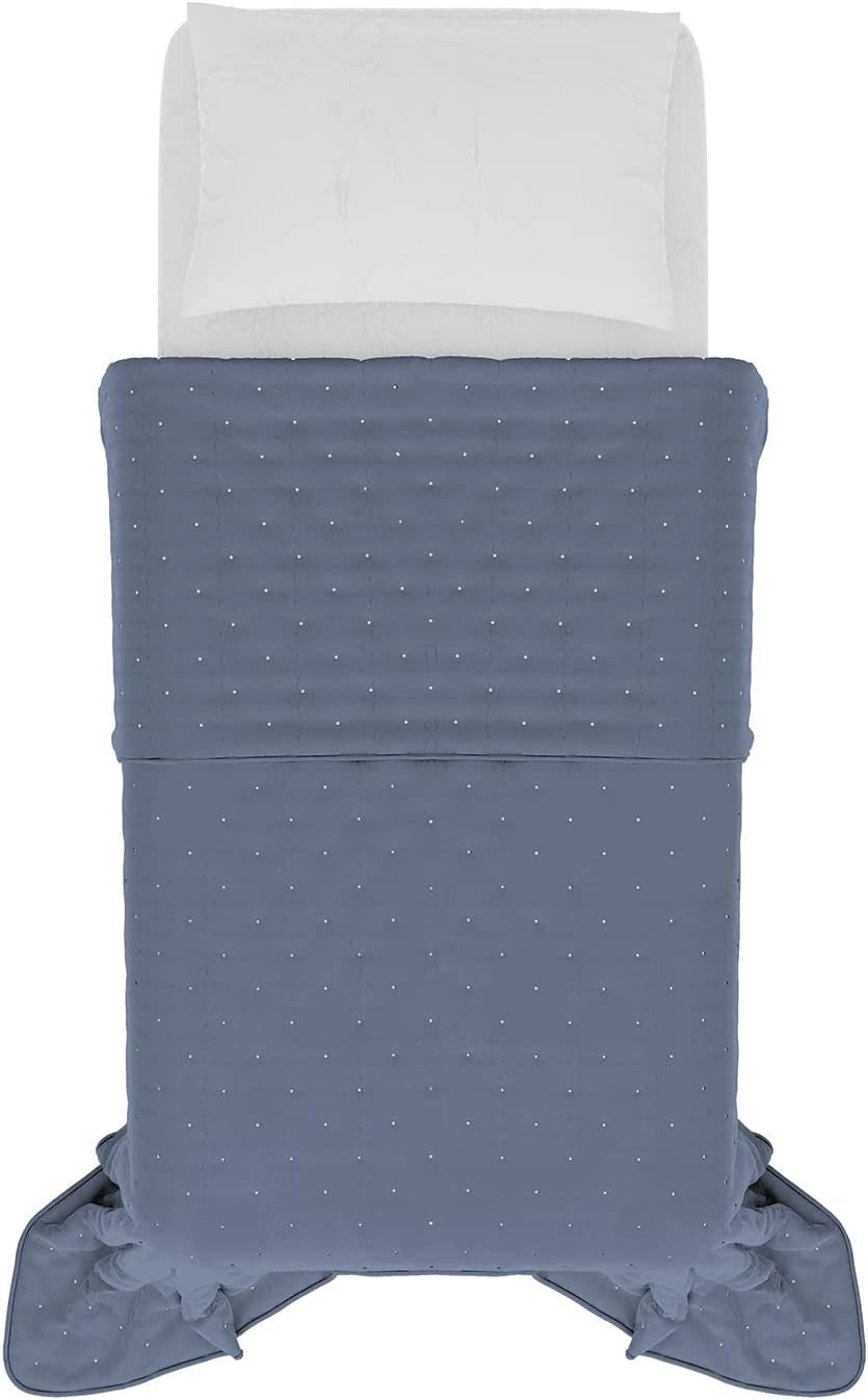 Italiaans beddengoed CHIC zomerdekbed, microvezel, SINGLE 170X250Cm, bruin Dekbedden en quilts Naty Shop Blue Single 170X250Cm