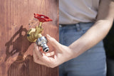 Gardena 39042-M metalen snelkoppelingsstartset voor tuinslangen, snelkoppelingen en accessoires in enkele seconden, 4-delig inclusief lekvrije adapters voor stekker en stopcontact