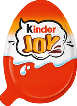 Kinder Joy-pakket van 2 - De ene helft met heerlijke melk- en cacaoroom en knapperige balletjes, en de andere helft met een geweldige verrassing - Paaschocolade, Paassnoepjes - Paascadeau - 40g