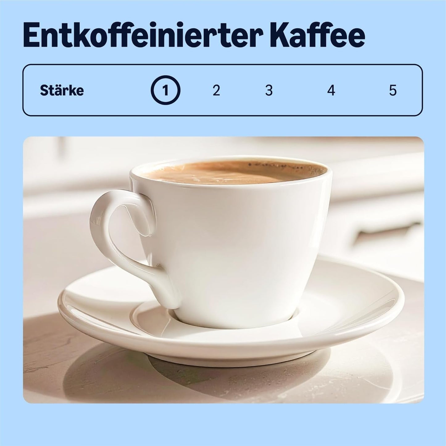 by Amazon Entkoffeinierte 100% Arabica-Kaffeepads, geeignet für Senseo-Maschinen, medium Röstung, 36 Stück (1 Packung mit 36 ​​​​Stück) – Rainforest Alliance-zertifiziert