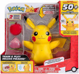 Pokémon PKW3330 - Deluxe My Partner Pikachu, officiële Pikachu met licht, geluid en beweging Actiefiguren Naty Shop