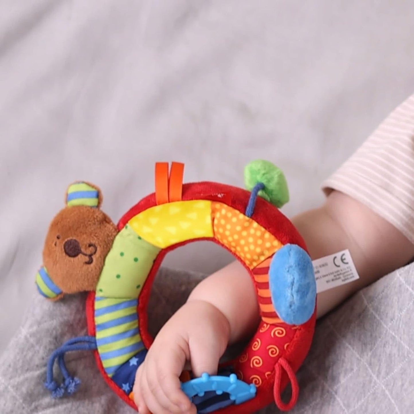 SIGIKID 40490 Actieve ring Baby Activity PlayQ Speelgoed voor meisjes en jongens aanbevolen voor kinderen vanaf 3 maanden veelkleurig Babyspeelgoed Naty Shop
