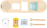 Janod - Sweet Cocoon muzikale nummers - 5 muzikale activiteiten voor kinderen - Vroege muzikale educatie - FSC houten speelgoed - Vanaf 12 maanden, J04058 Baby Toys Naty Shop