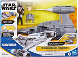 Star Wars Epic Hero Series N-1 Starfighter of the Mandalorian, grote actiefiguren en spannende accessoires voor spannende manoeuvres, spannende cadeau-actiefiguren Naty Shop