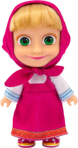 Masha en Michka pop, verzamelbaar zomeroutfitmodel van 12 cm voor 3 jaar en ouder MHA001
