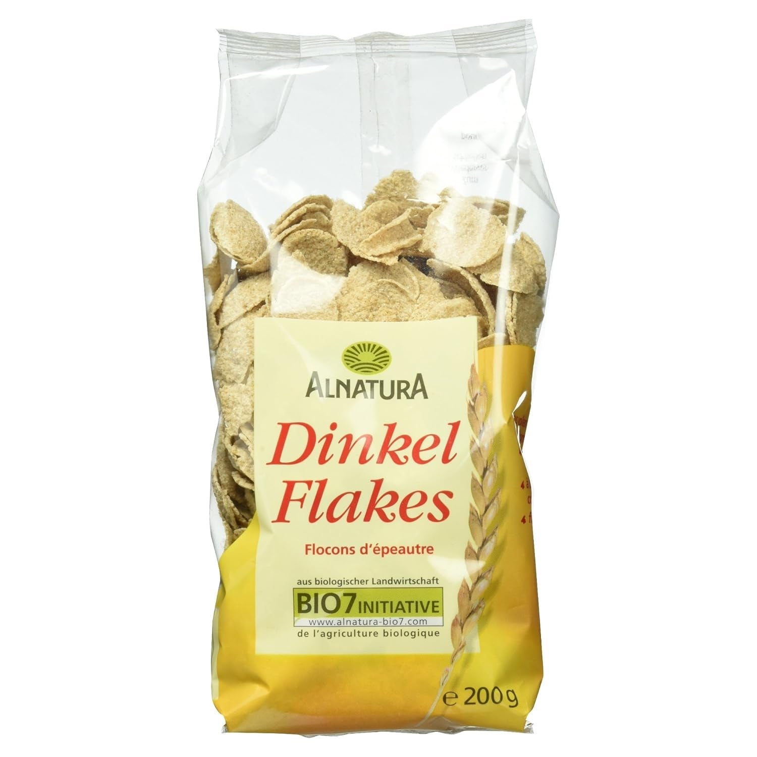 Bio Dinkel-Flakes, 200G Cereal Naty Shop Standaardtitel