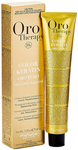Fanola Oro Therapy Color Keratin 5.0 100ml Haarverf Naty Shop 4 middenbruin