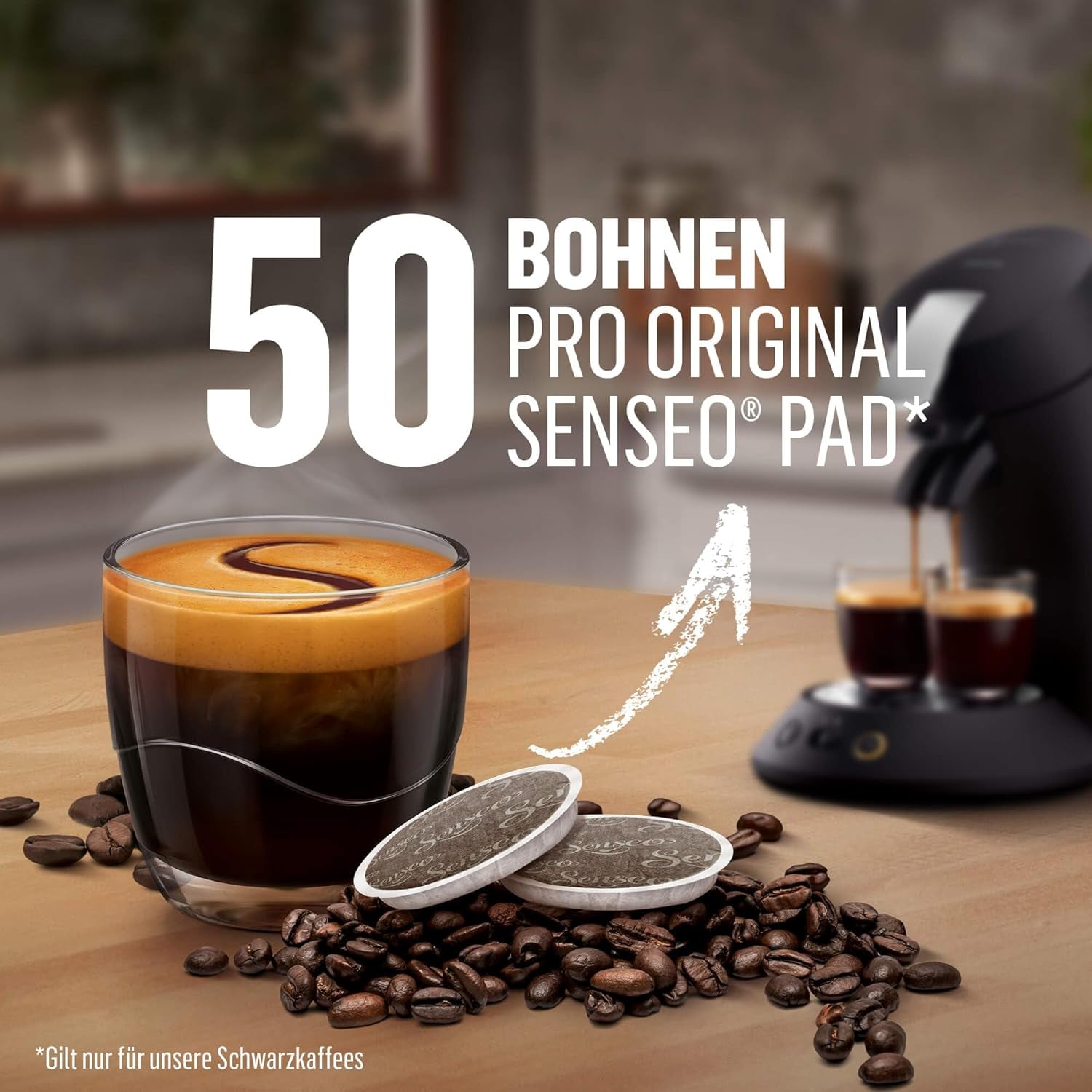 Senseo Pads Premium Selectie, 5 x 16 Getränke, 80 Kaffeepads