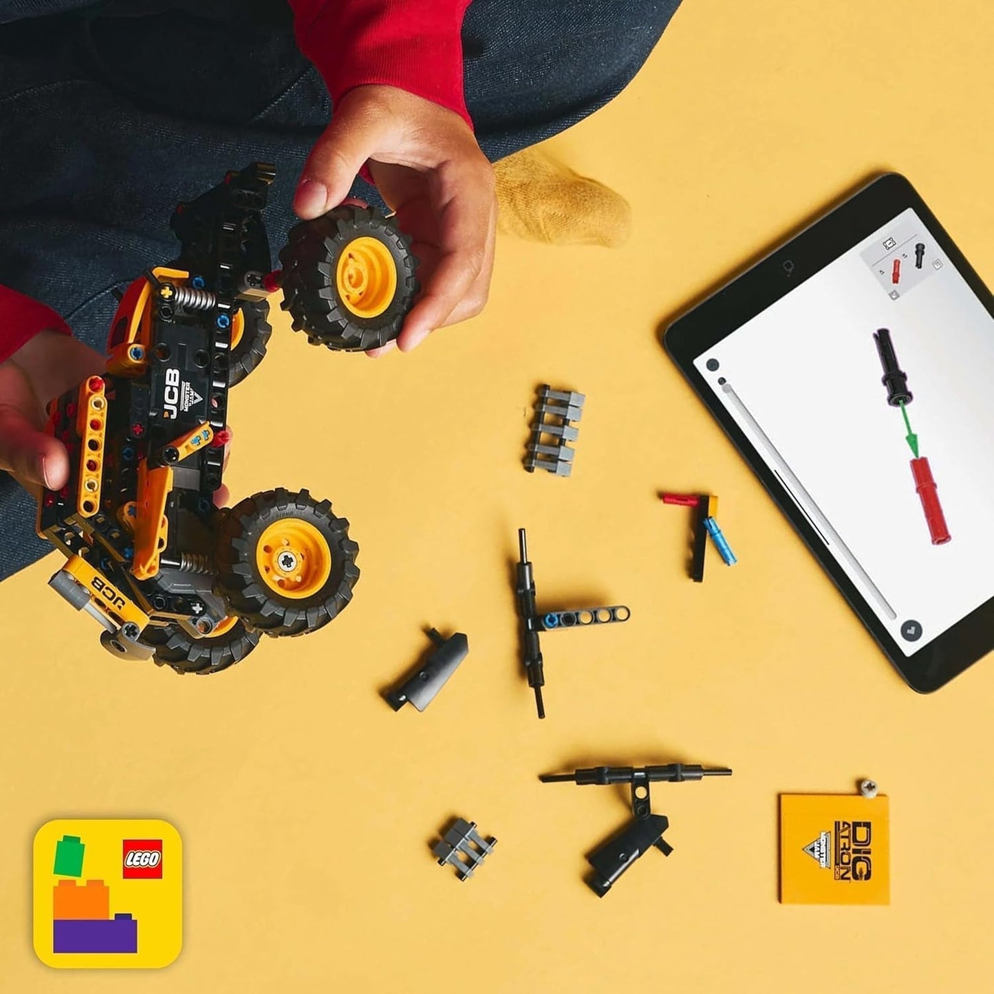 LEGO Technic Monster Jam Digatron, Monster Truck speelset voor kinderen, bouwspeelgoed voor kinderen, jongens en meisjes vanaf 7 jaar, cadeau-ideeën voor fans van Monster Trucks en Motorsport 42199 Bouwsets Besuche den LEGO-Store