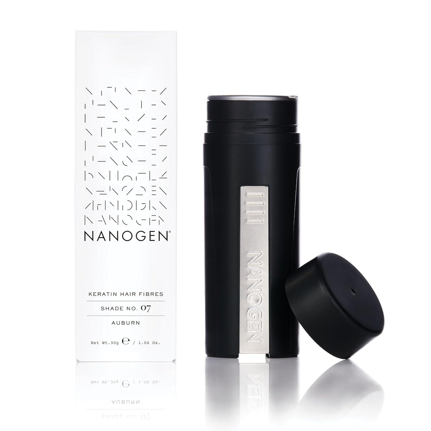 Haarverdikkingsvezels Kaneel 30G Haarverzorging Naty Shop Kastanjebruin 30G