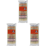 Rijstnoedels - Thaise, 10 mm brede rijstnoedels, gemaakt van rijstmeel, recht - 1 x 400 g (pak van 3)