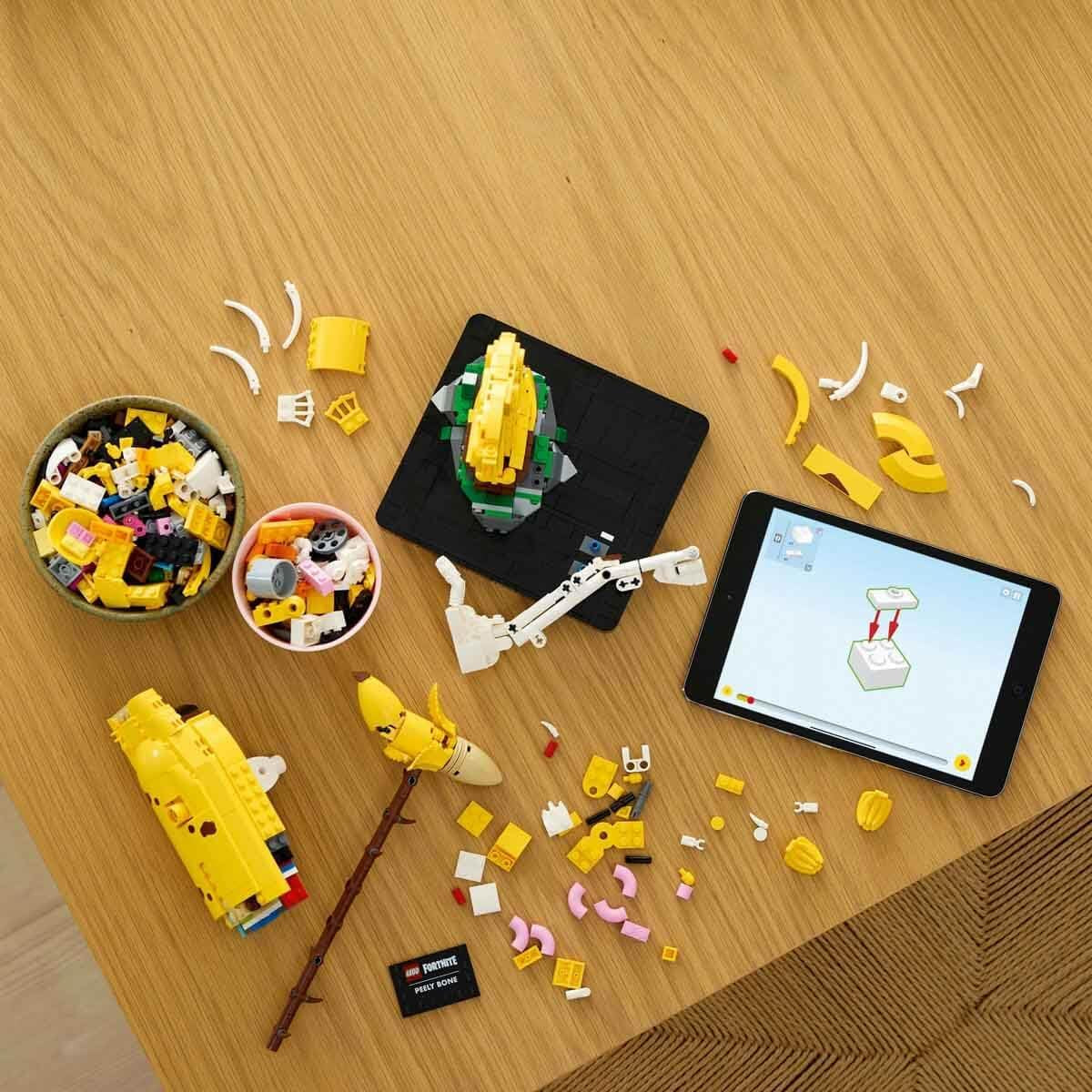 LEGO Fortnite bone shali - Inclusief verfwerper en komprikker - Collector's item voor fans van videogames - Bouwset voor volwassenen als decoratie voor thuis of op kantoor - 77072 Bouwsets Besuche den LEGO-Store