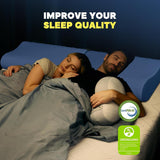 Verlichting van nekpijn Verkoelend nekkussen Memory Foam Slaapkussens Cervicaal kussen voor nek- en schouderpijn Ergonomisch bedkussen Neksteunkussen voor buikrugslapers Cervicale orthopedische kussens Naty Shop