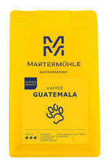 Koffiebonen Martermühle Guatemala 1kg sterk | Arabisch | Smaken: Hazelnoten, Lichte kruiden, Chocolade met druiven | Licht gebrande hele koffiebonen, lage zuurgraad