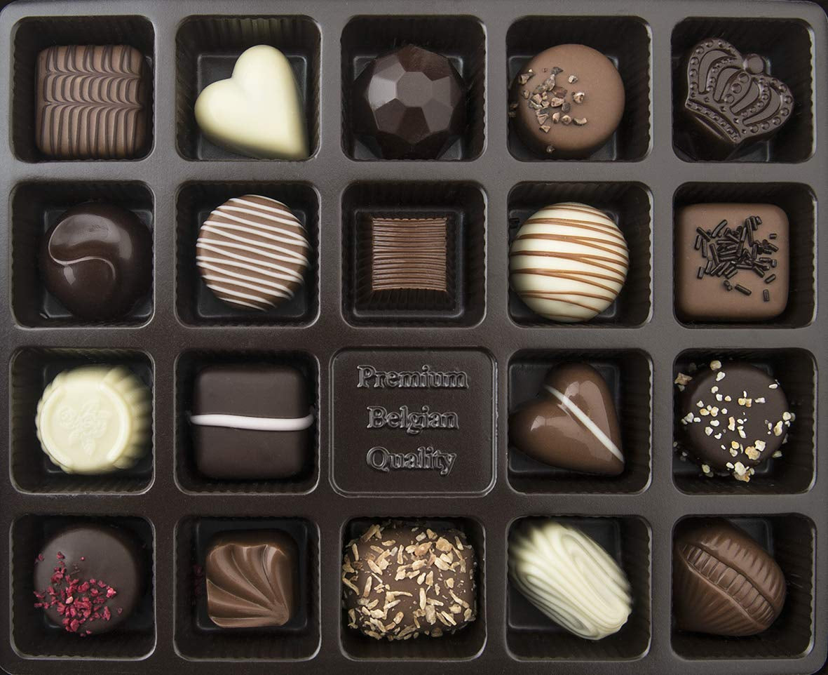Limar Belgian Luxury Chocolates: 19 individuele lekkernijen – vervaardigd in traditionele stijl
