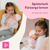 BABY Born Annabell 43 cm - Zachte pop met 7 elektronische functies en geluid - Geschikt voor kinderen vanaf 3 jaar - Pop inclusief accessoires - Werkt op batterijen