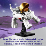 LEGO Creator 3In1 ruimteastronautspeelgoed, honden- en ruimteschipmodel voor kinderen, kleuterschooldecoraties, creatief cadeau voor jongens en meisjes vanaf 9 jaar 31152 Bouwsets Besuche in LEGO-Store