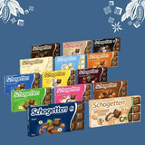 Schogenten Nougat chocoladereep 100g, individueel geportioneerd. Een genot. Stuk voor stuk.