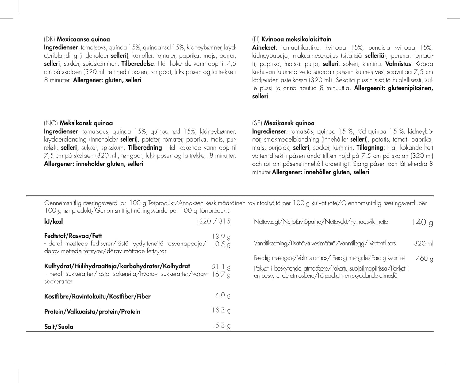 Quinoa - Mexicaanse stijl
