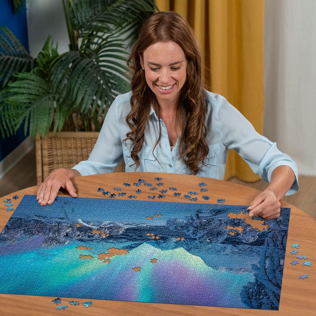 Ravensburger Puzzel 12000802 - Wenn Die Nordlichter Tanzen - Legpuzzel van 1500 stukjes voor volwassenen vanaf 14 jaar Puzzel Naty Shop