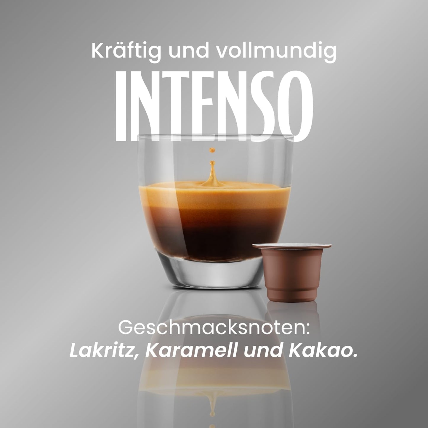 Caffè Vergnano 1882 - Èspresso Kompostierbare Kaffeekapseln , Compatibel met Nespresso, Intenso (Intenso) - Packung Enthält 100 Kapseln