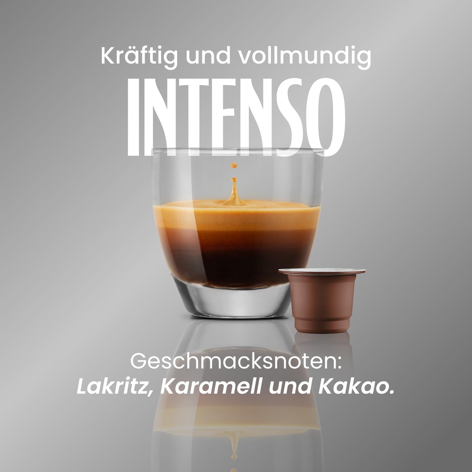 Caffè Vergnano 1882 - Èspresso Kompostierbare Kaffeekapseln , Compatibel met Nespresso, Intenso (Intenso) - Packung Enthält 100 Kapseln