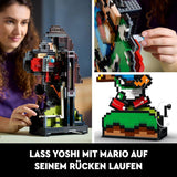 LEGO Super Mario World: Mario & Yoshi Nintendo verzamelset, pixelfiguren, modelbouw en display, huisdecoratie en verzamelobjecten, modelset en cadeau voor volwassen fans 71438 Bouwsets Besuche in LEGO-Store