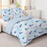 Beddengoed voor jongens, diverse modellen Beddengoed - kinderen Naty Shop Dinosaurs 200X200 cm + 80X80 cm
