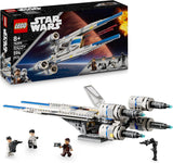 LEGO Star Wars 75399 Rebel U-Wing Starfighter - Speelgoed met oscillerende vleugelfunctie en 3 minifiguren waaronder Cassian Andor en K-2SO droidfiguur - Cadeau voor jongens vanaf 8 jaar en Andor-fans seizoen 2 Bouwsets Beuche in LEGO-Store Standaard titel